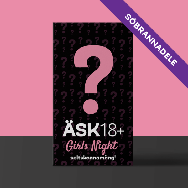 Äsk 18+ Girls Night vestluskaardid